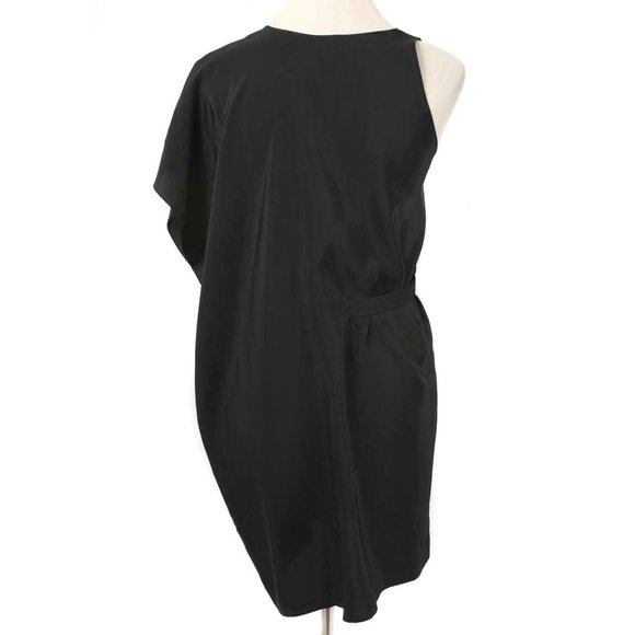 MARGARITA SAPLALA Barneys Black Asymmetrical Dress - Picture 3 of 7